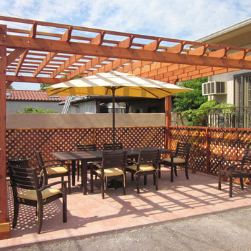 Wooden Garden Pergolas