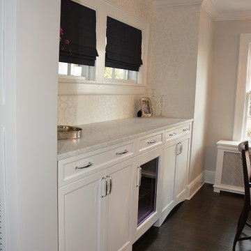 Classic White Kitchen with twists