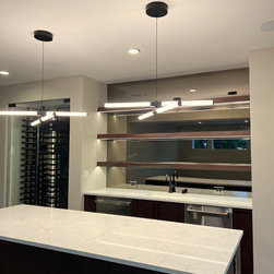 Elevating Modern Bar Design in Medina - Lighting