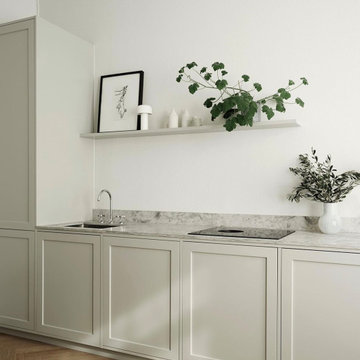 Custom shaker cabinets