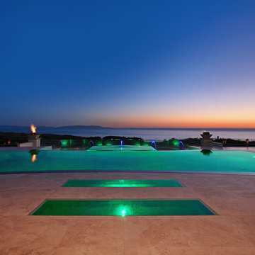 Rancho Palos Verdes 2014 - Perimeter Overflow Infinity Pool & Landscape Remodel