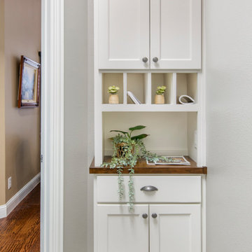 A Stunning Laundry Room / Mudroom Swap in Keller, TX