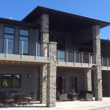 Deck Stainless steel cable railing