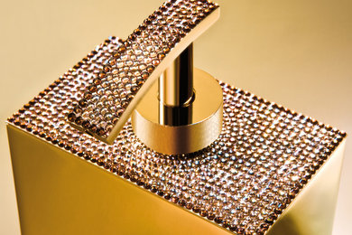 Luxury Bath Accessories with Swarovski Crystals