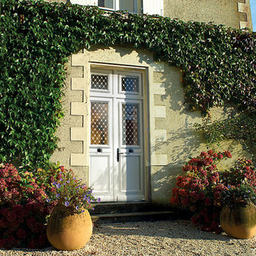 Porte d'entrée movingui/chêne classique LUTECE