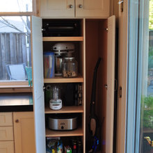 closet in kitchen