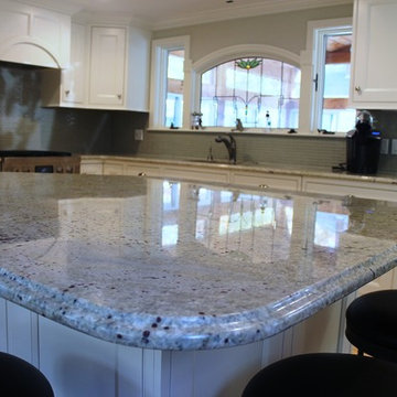 Bianco Romano Granite - Ogee Edge