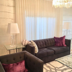 Contemporary Ripple Fold Sheers Brooklyn - Curtains