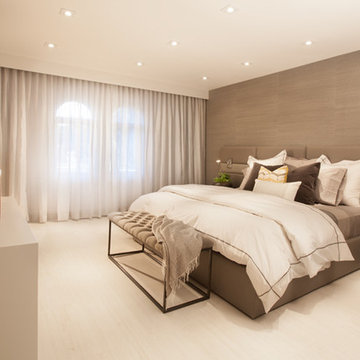 Miami Interior Designers - A Moody Contemporary Home in Aventura, FL