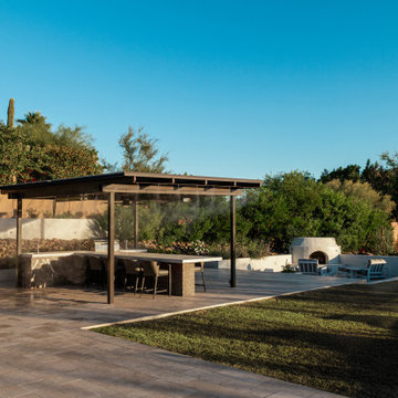 Paradise Pool and Outdoor Living Landscape on Paradise Valley