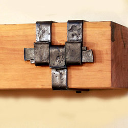 Double Wedge Mantel Strap - Fireplace Mantels