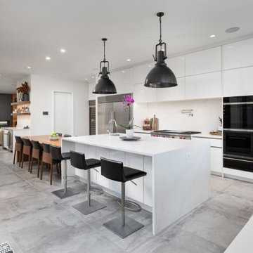 Kitchen View to Front Entry