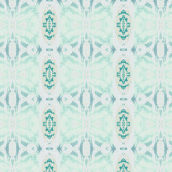 125-5 turquoise green wallpaper - Wallpaper