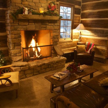The Little Friar Log Home Design at Canyon of the Ancients