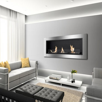 Ardella Wall Mounted Ethanol Fireplace