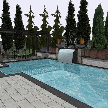 King City, Complete backyard makeover