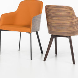Hudson Wood Armchair by B&T - Dining Chairs
