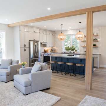 Open Concept Kitchen/Living Room