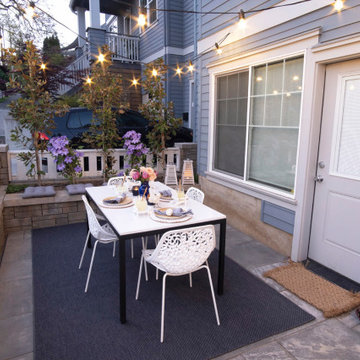 Extended Deck Over Small Privacy Patio