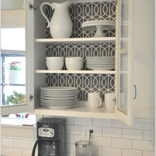 Kitchen cabinet display