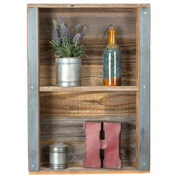 Farmhouse Display And Wall Shelves  by Del Hutson Designs