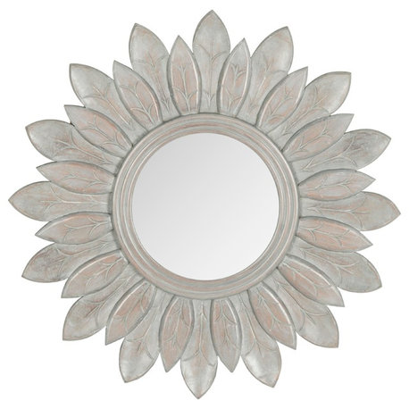 Safavieh Sun King Mirror, Gray