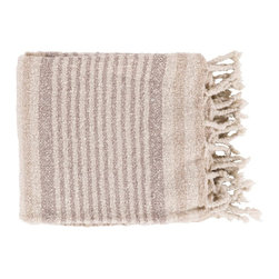 Alannah Ivory Acrylic Throw - Throws
