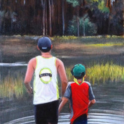 Fishing - Paintings