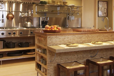 Inspiration for a modern kitchen remodel in Other