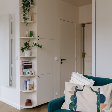 Rénovation complète d'un petit appartement parisien