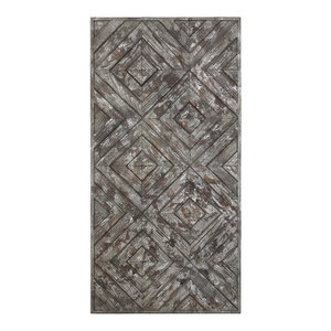 Uttermost Jaymes Oxidized Panel Farmhouse Wall Accents By Buildcom