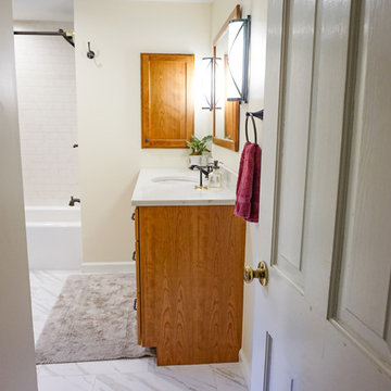 Dura Supreme Vanity in Cherry Harvest