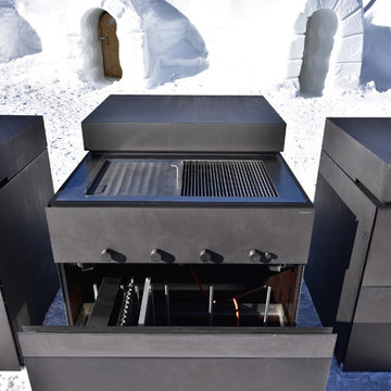Vienna, Austria | Ultra Modern Outdoor Kitchen