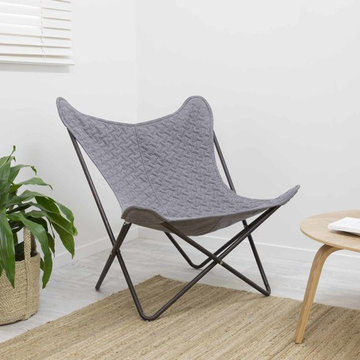 Mocka Butterfly Chair - Grey