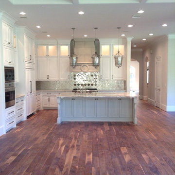 5' Walnut in kitchen