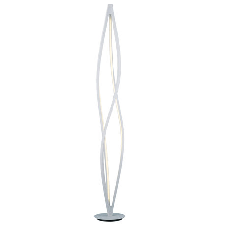 ET2 Lighting E41398-11MW Cyclone LED Floor Lamp in Matte White