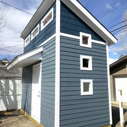 7x15 Urban Shed Calgary - Prefab Studios