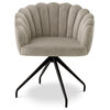 Velvet Savona Dining Chair | Eichholtz Luzern, Gray