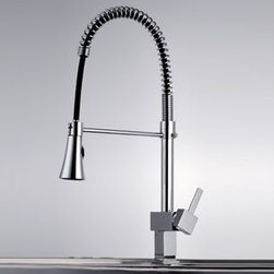 Single Handle Chrome Centerset Pull-out Kitchen Tap T0749 - Kitchen Faucets