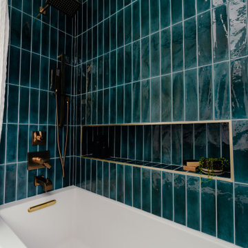 Mid-Mod Bathroom Reimagined
