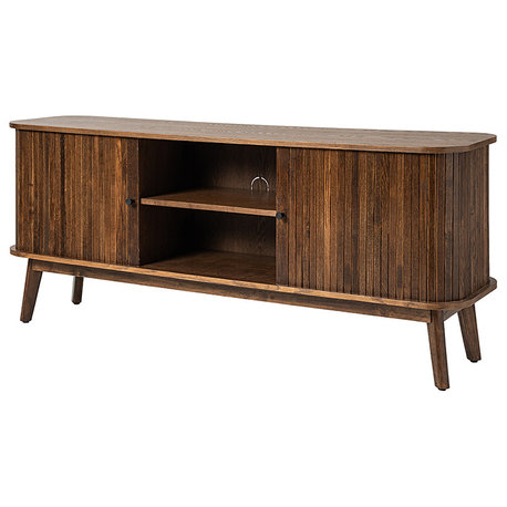 TV Stand for TVs up to 65", Walnut