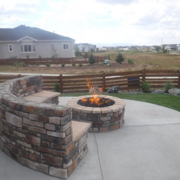 Colorado Gas Fire Pit Projects lll