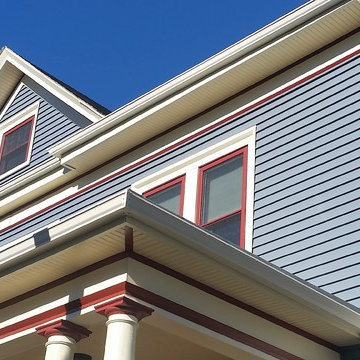 Vinyl Siding & Harvey Windows on Historic Home