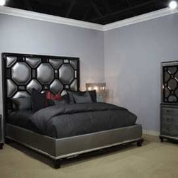 AICO Furniture - After 8 bed collection - AV-43406 - Bedroom Products