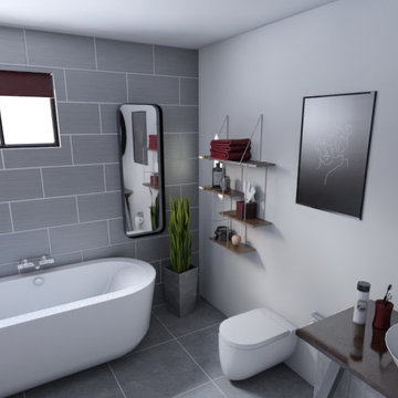 Bathroom Digital Design 1