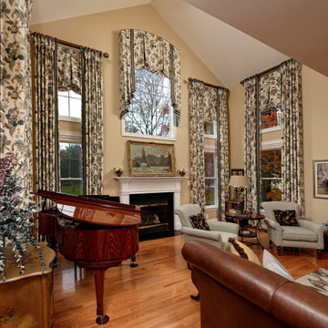 Award Winning Great Room Custom Window Treatment