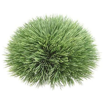 Silk Plants Direct Pine Grass Half Dome - Green - Pack of 8