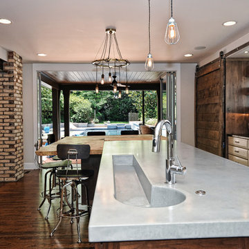 Kitchen + Patio = One Awesome Retreat