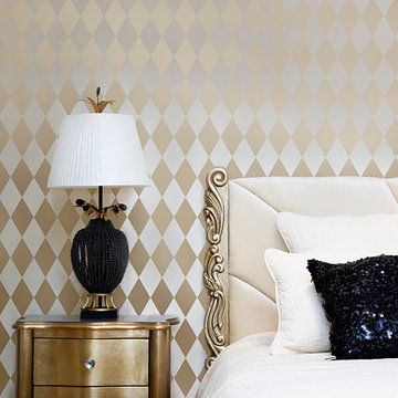Harlequin Allover Stencil