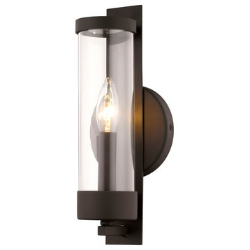 Livex Lighting 10141 Castleton 12" Tall Commercial Wall Sconce - Bronze